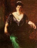 Chase, William Merritt - Portrait of Mrs William Merritt Chase